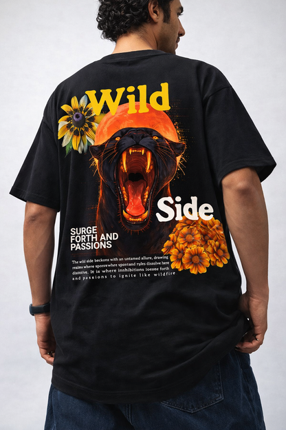 WILD SIDE Oversized Tee