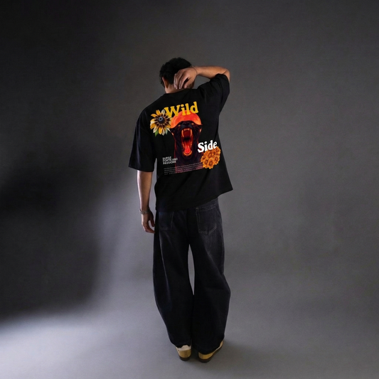 WILD SIDE Oversized Tee