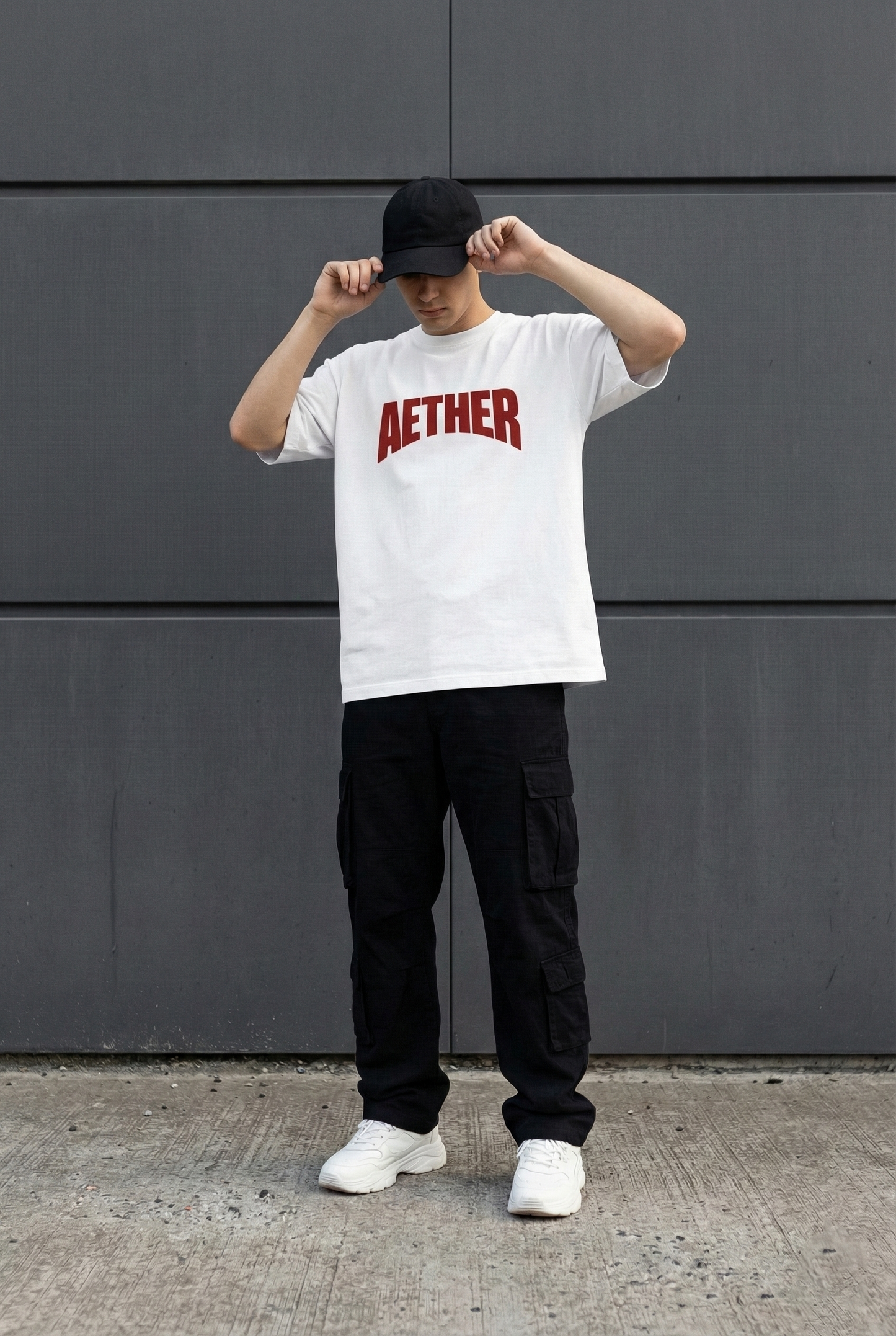 The Aether Varsity Oversized Tee